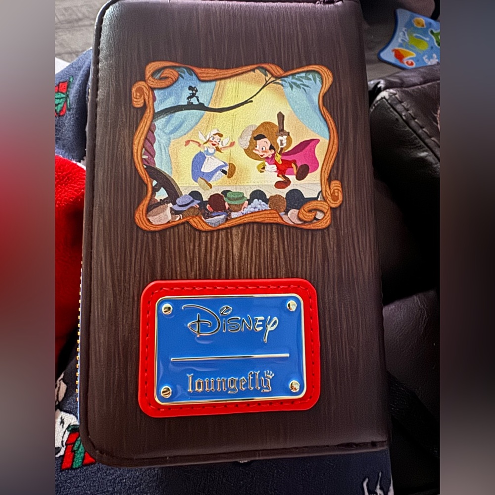 Loungefly Pinocchio zipper wallet